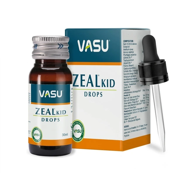 Vasu Healthcare Vasu Zeal Kid Drops (30ml)