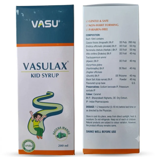 Vasu Healthcare Vasulax Kid Syrup (200ml)