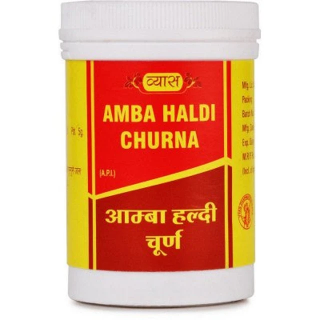 Vyas Pharmaceuticals Vyas Amba Haldi Churna (50g)
