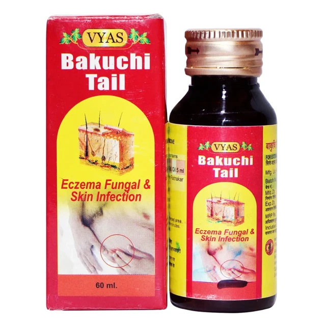 Vyas Pharmaceuticals Vyas Bakuchi Tail (60ml) - 60 ML