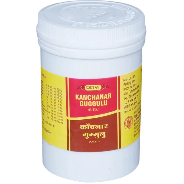 Vyas Pharmaceuticals Vyas Kanchanar Guggulu (100teb)
