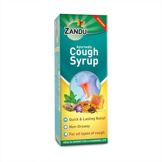 Zandu Ayurvedic Cough Syrup (100ml)