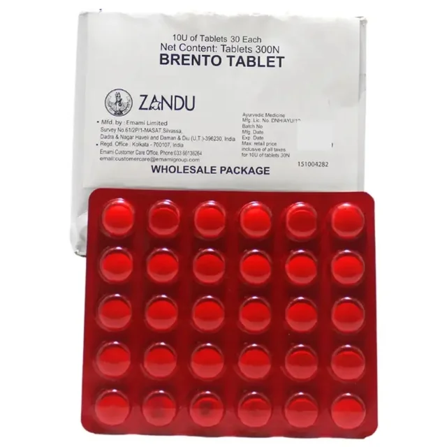 Zandu Brento Tablets (30teb)