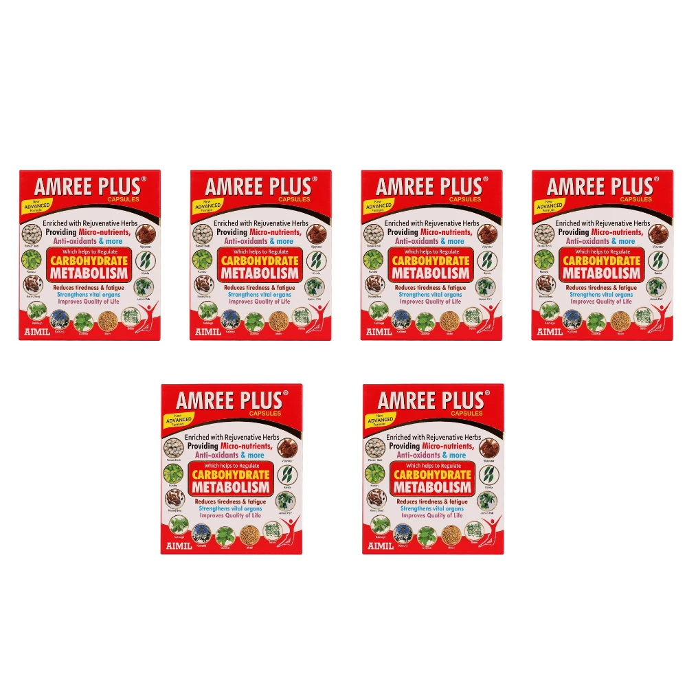 Aimil Amree Plus Capsule (20caps) (Pack Of 6)