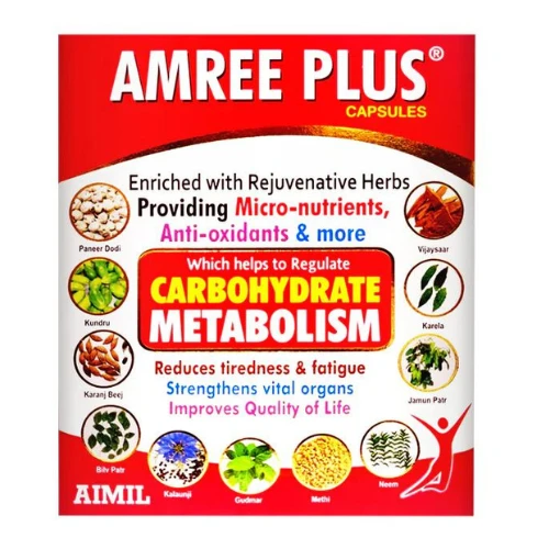 Aimil Pharmaceuticals Aimil Amree Plus Capsule (20caps) - 20 Capsules