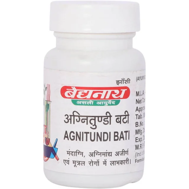 Baidyanath Jhansi Baidyanath Agnitundi Vati (80tab)