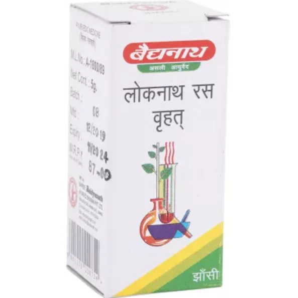 Baidyanath Jhansi Baidyanath Loknath Ras (Vrihat) (5g)