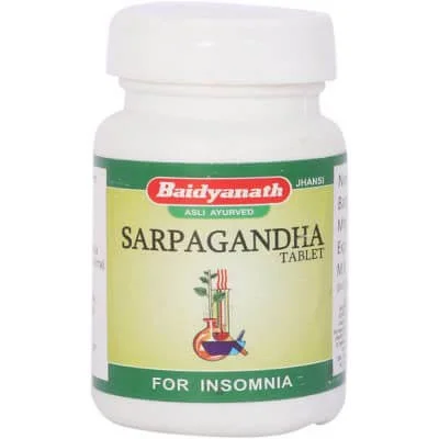 Baidyanath Jhansi Baidyanath Sarpagandha Tablet (50tab)