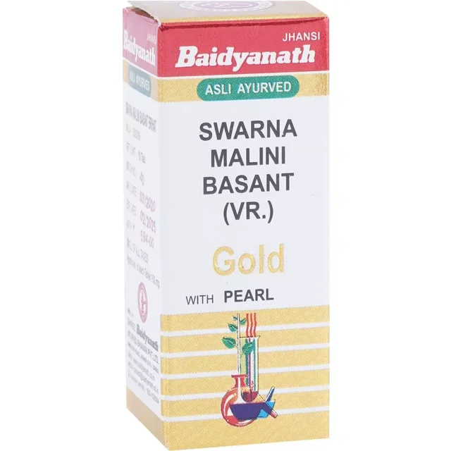 Baidyanath Jhansi Baidyanath Swarna Malinibasant Ras (Brihat) (10tab)