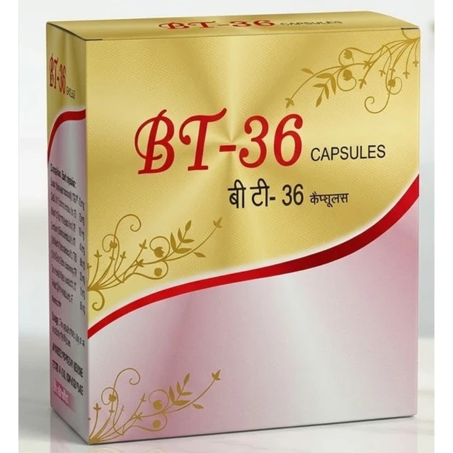 Medi Surge Impex BT-36 Capsules (30Cap) (For Perfect Breast) - 30 Capsules
