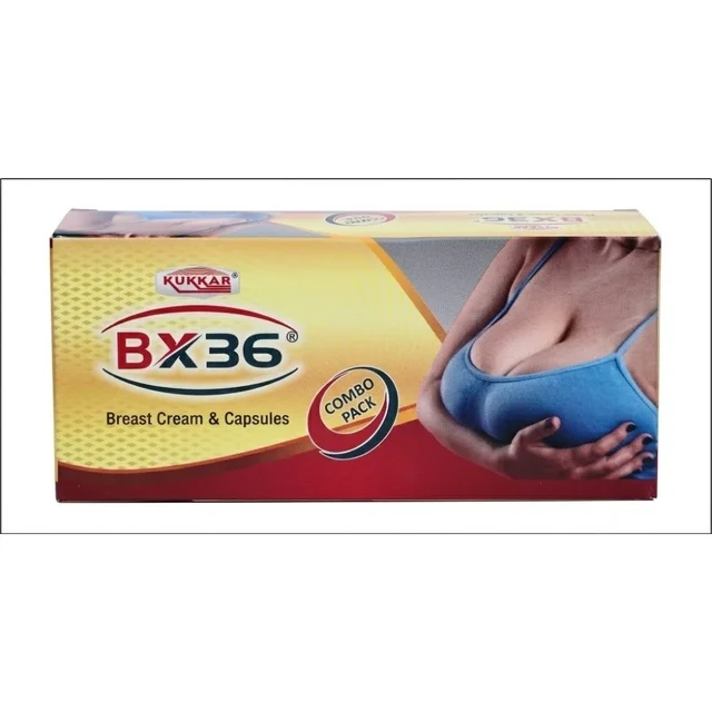 Khukkar Pharma BX36 Combi Pack Brest Cream (75gm) & Capsules (30caps)