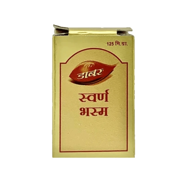 Dabur Swarna Bhasma (125mg) - 125 mg