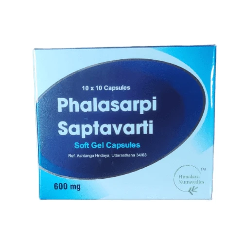 Himalaya Nutravedics India Pvt Ltd Himalaya Nutravedics Phalasarpi Saptavarti Soft Gel Capsules 600mg (100Caps)
