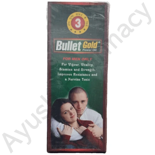Keshav Herbs Bullet Gold Power Oil (30ml)