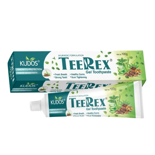 Kudos Teerex Gel Toothpaste (100gm) - Multi-Benefit Toothpaste