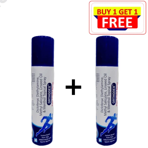 Psychotropics India Ltd (Pil) Orthodex Spray (Buy 1 Get 1 Free) (60g)