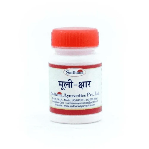 Sadhana Ayurvedics Pvt Ltd. Sadhana Muli kshar (10gm)