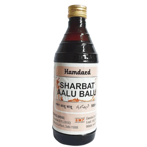 Hamdard Laboratories India Hamdard Sharbat Aalu Balu (500ml)
