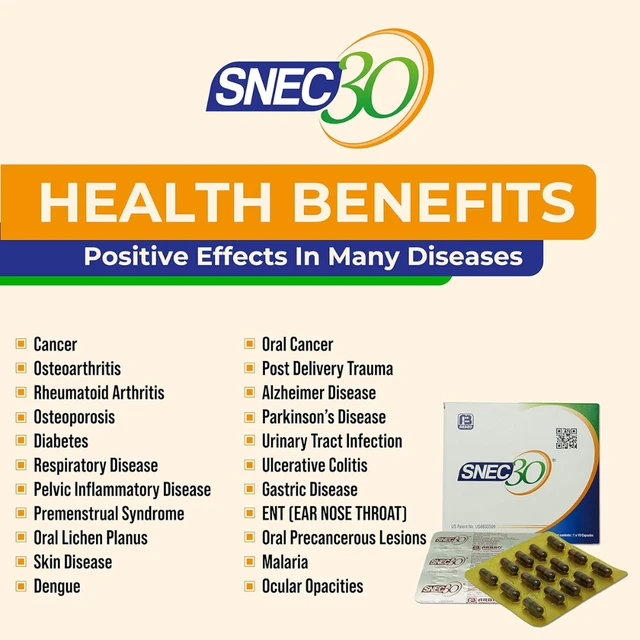 Arbro Pharmaceuticals Pvt Ltd SNEC30 Curcumin Capsules (15caps)