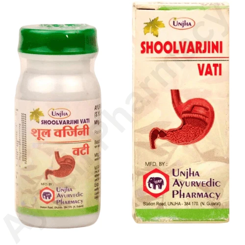 Unjha Ayurvedic Pharmacy Unjha Shoolwarjini (Vajrini) Vati (40tab)