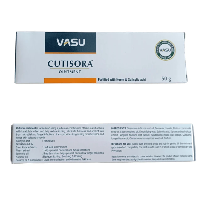 Vasu Cutisora Ointment (50gm)