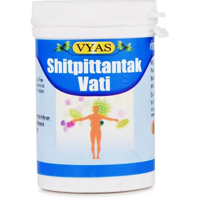 Vyas Pharmaceuticals Vyas Shitpittantak Vati (100Tab)