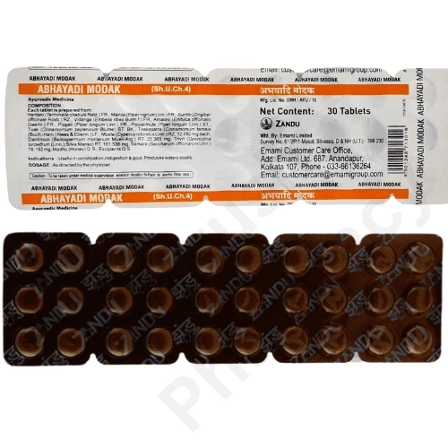 Zandu Abhayadi Modak (30Tab)