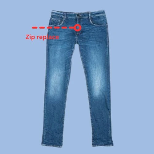 Fix Jeans Zipper