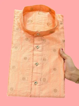 Star Gold Colour Kurta For Men - 38
