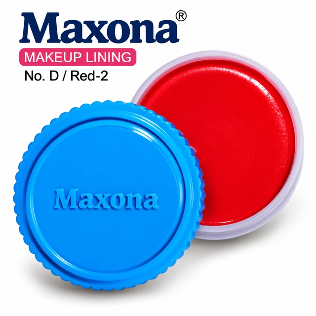 Maxona Makeup Lining – Red-2