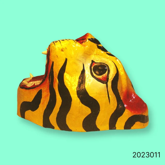 Handmade Theatre Animal Mask - Tiger
