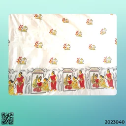 Shantiniketan Hand Embroidery Kantha Stitch Saree