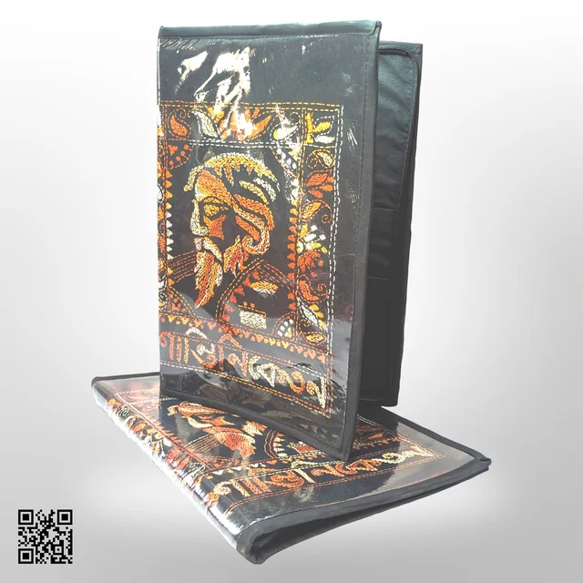 Hand Stitched Rabindranath Tagore Folder/File Folder