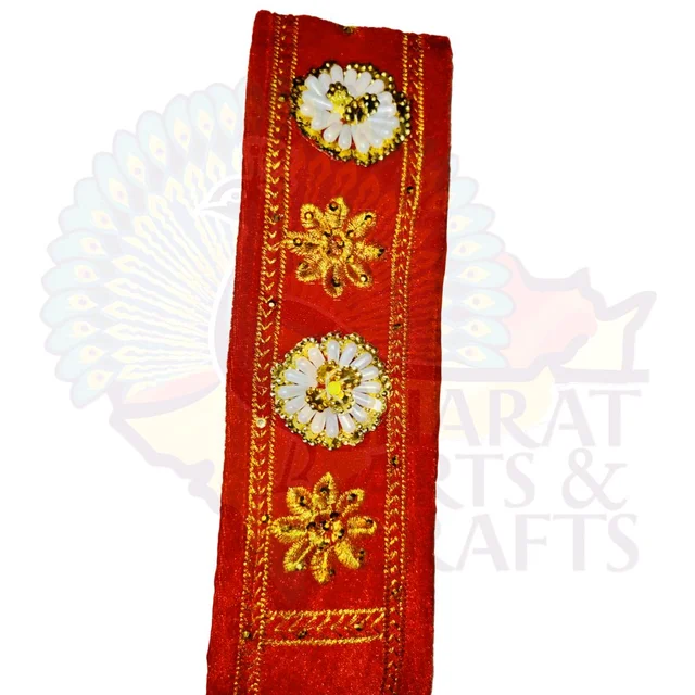 Red Kamarbandh Hip Waist Belt For Dance