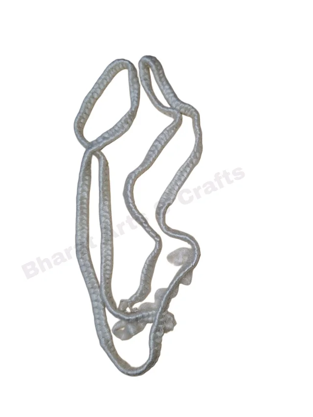 Crepe Hair � White (37.5 Cm)