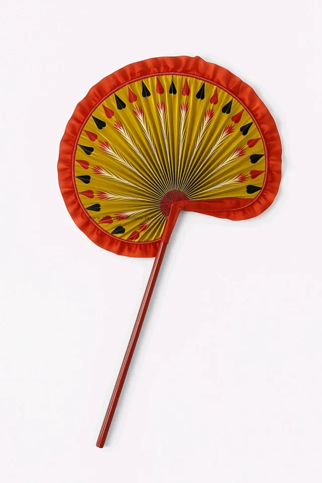 Talpatar Haat Pakha � Handmade Traditional Palm Leaf Fan (1 Piece)