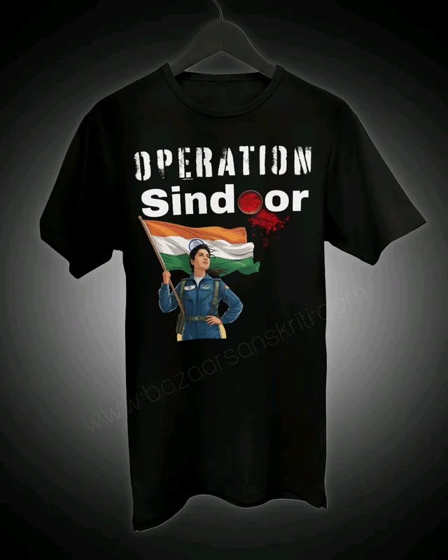Indian Army Operation Sindoor Premium Quality Tshirt - L-42