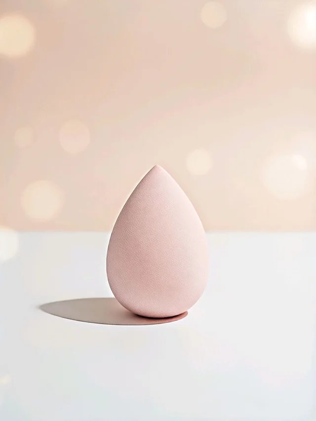 Vegan & Cruelty-Free Beauty Blender Makeup Sponge For Foundation, Powder & Cream (2-Piece Set)