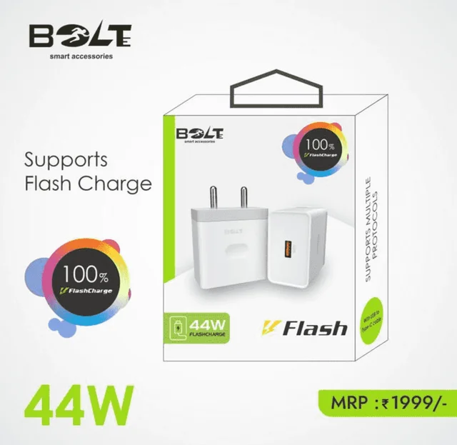 BOLTE BTC-44 ( 44W FAST CHARGER) Type - C