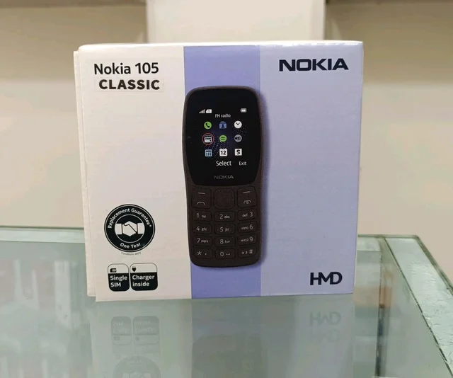 Nokia 105 SS Classic (2024) WITH CHARGER 
