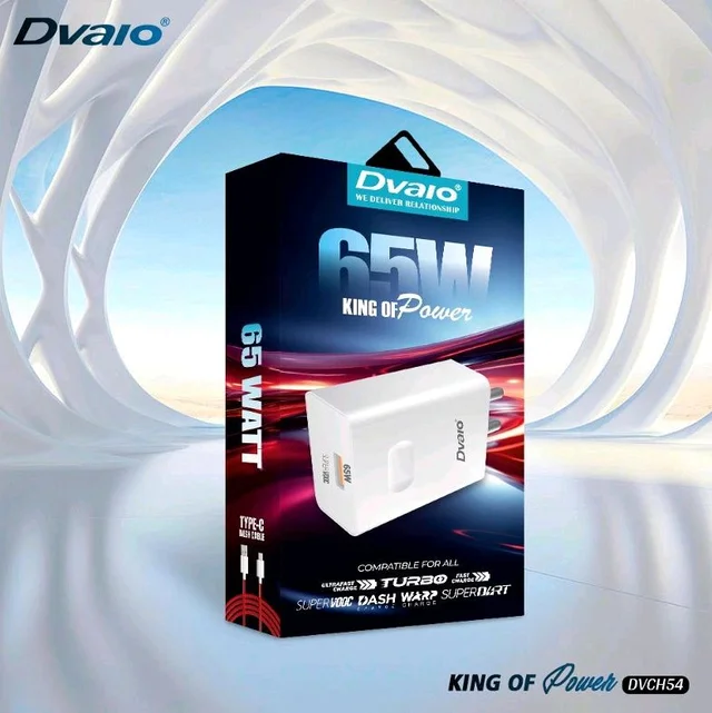 Dvaio DVCH-54 65W All Charging Support Charger - Black