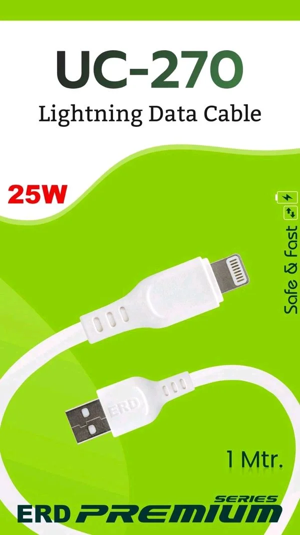 ERD UC - 270 USB TO LIGHTNING DATA CABLE