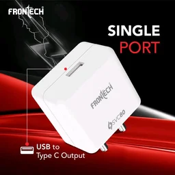 FRONTECH Frontech 80W SVC Fast Charger with USB to Type-C