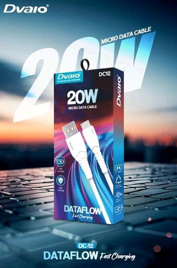 DC-12 20W MICRO USB CABLE 