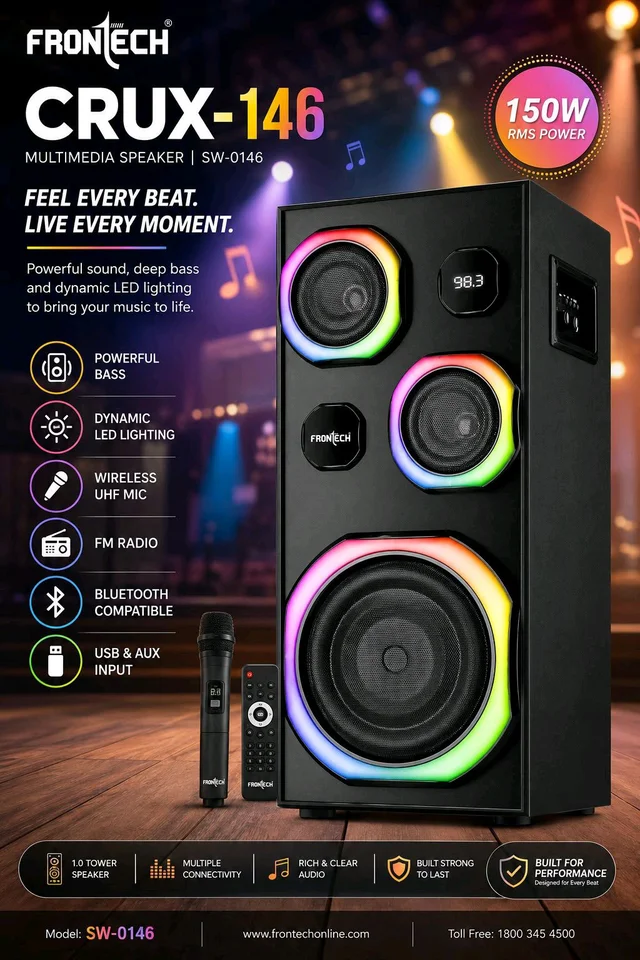 CRUX 146 150W SPEAKER 🔊