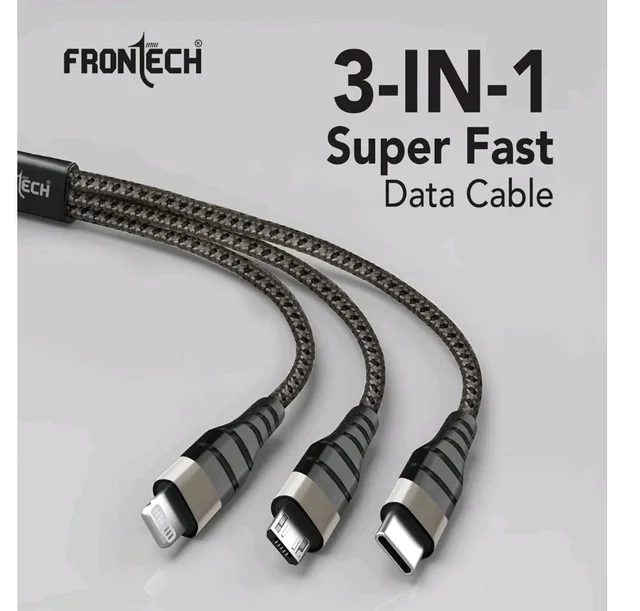 FRONTECH 3 IN 1 DATA CABLE 17W 
