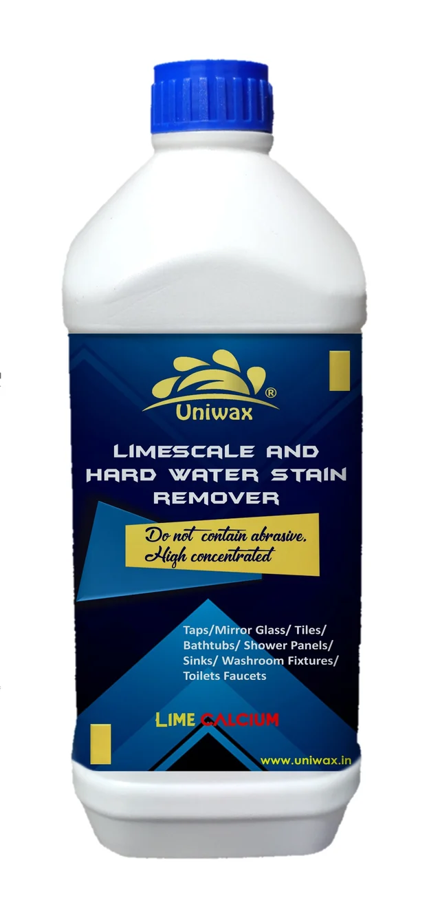 Uniwax UL13 Hard Water Stain Remover for Cars | Lime Scale Chrome, Logos & Door Handles Cleaner | 200ml - 1kg