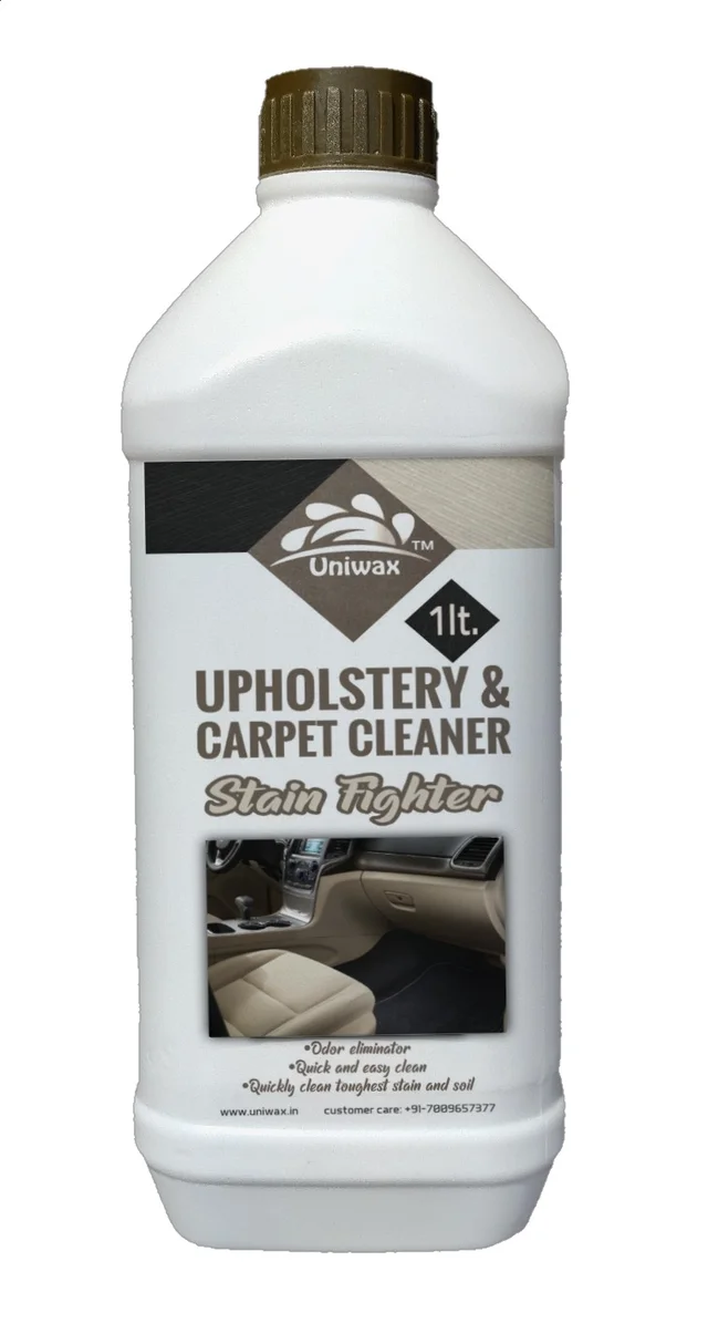 Uniwax upholstery cleaner car and sofa cleaner carpet cleaner Car Interior Cleaner for Car Seat Cleaner, Sofa Cleaner, Carpet Cleaner, Car Roof Cleaner & More - 1kg