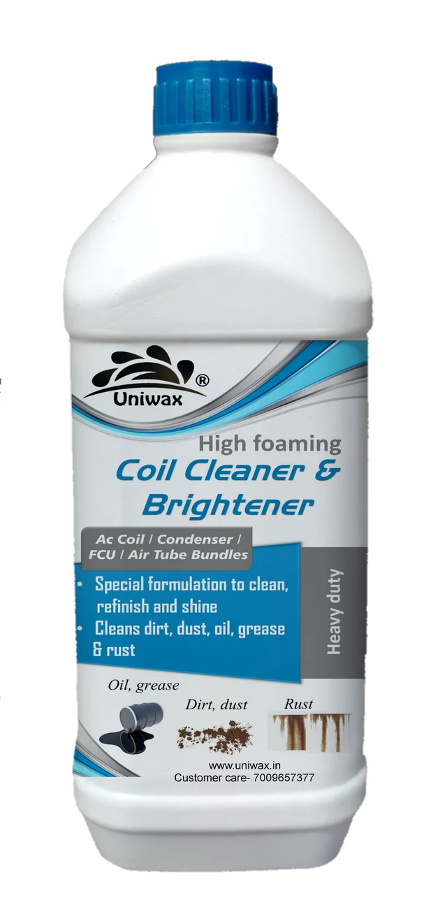 Uniwax Coil Cleaner Cleans Dirt, Dust, Oil, Grease & Rust - 1liter