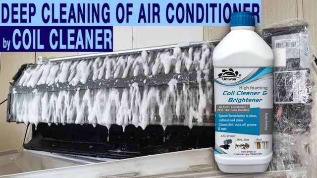 Uniwax Coil Cleaner Cleans Dirt, Dust, Oil, Grease & Rust - 1liter